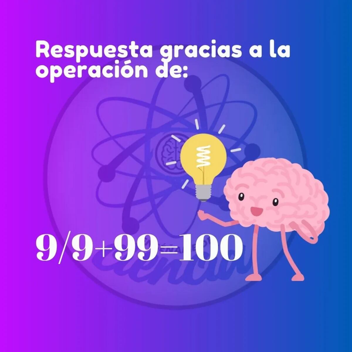 La solución del acertijo visual.