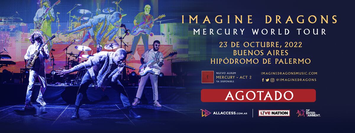 Imagine Dragons agotó entradas el mismo día que las lanzó a la venta (Foto: Gentileza Prensa)