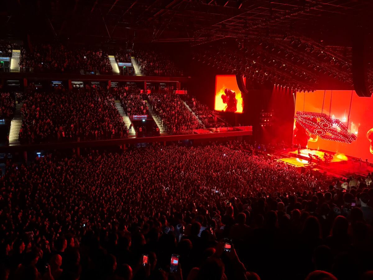 Duki en el Movistar Arena