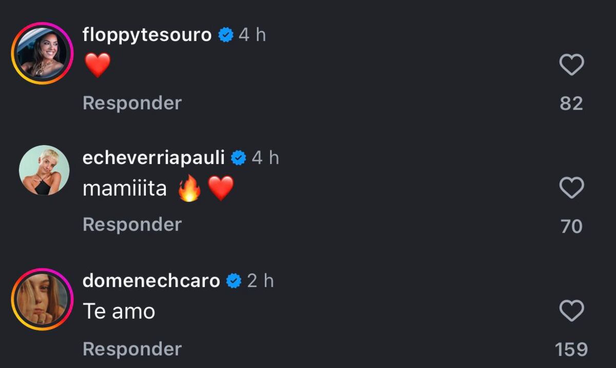 Comentarios para Oriana Sabatini y su bebé