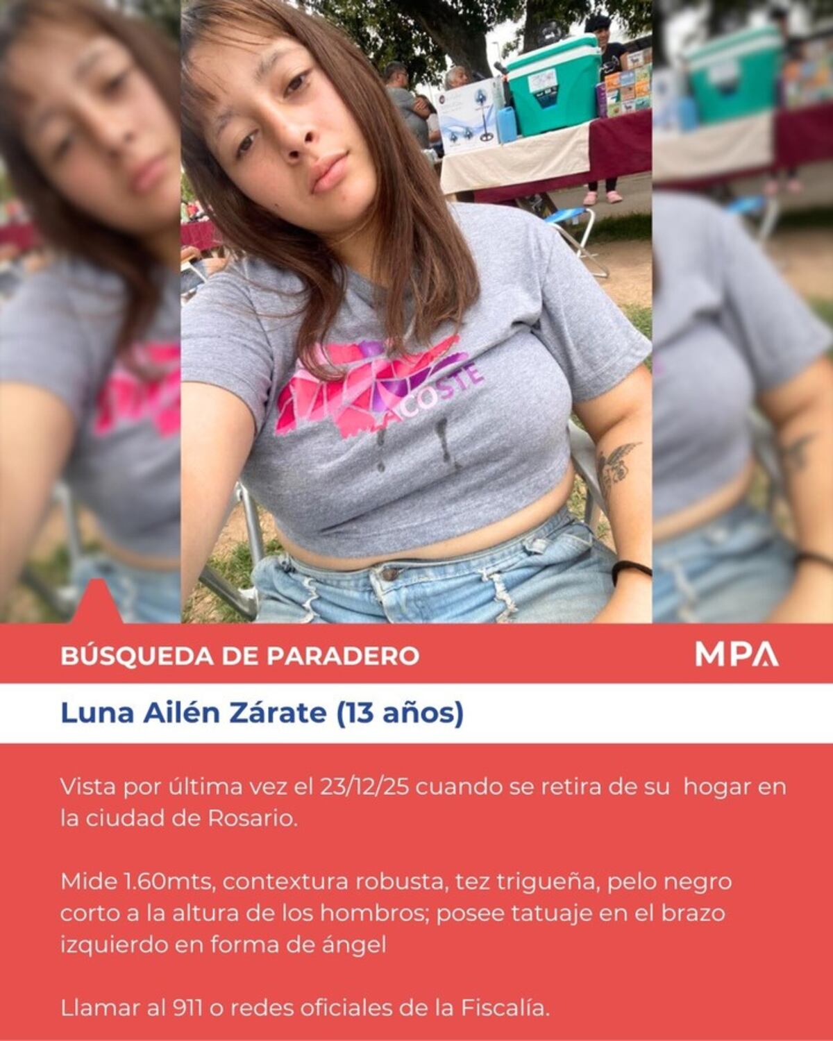 La familia de la niña de 13 años cuyo cuerpo estuvo un mes sin identificar pide ayuda para velarla.