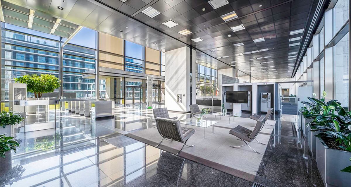 La edificación está certificada por el Green Building Council.