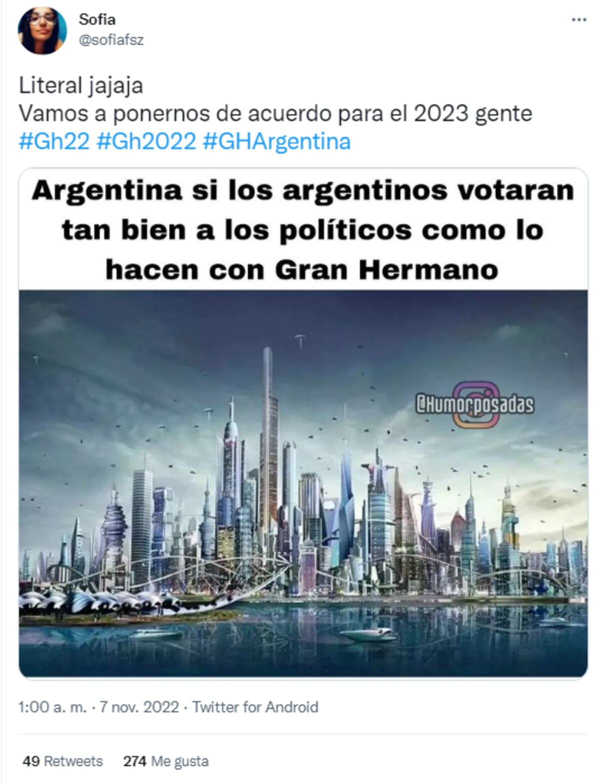 “Gran Hermano”: los mejores memes de Twitter tras la eliminación de Mora (Captura de pantalla)