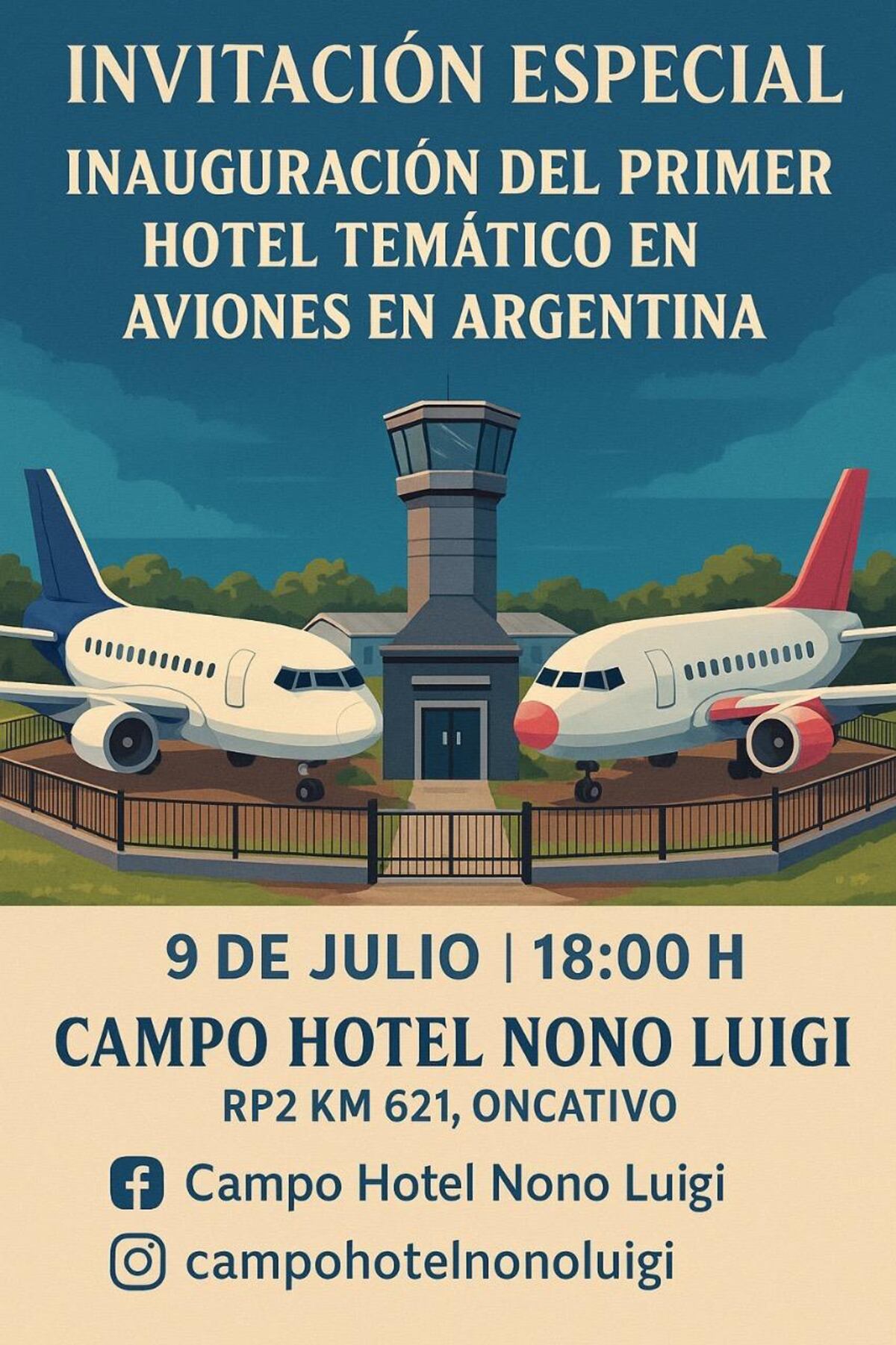 La inauguración. (gentileza Nono Luigi)