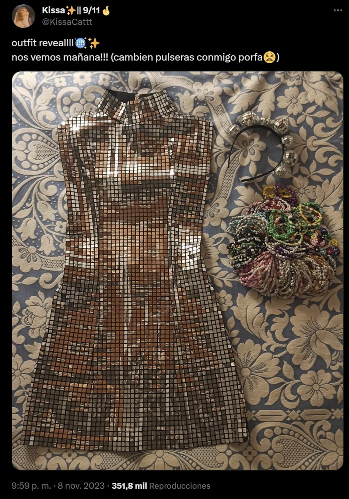 Taylor Swift en Argentina: los mejores outfits de las fans argentinas de The Eras Tour (Captura de pantalla)
