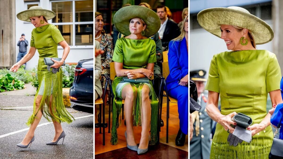 La monarca se consolina como un icono de la moda.