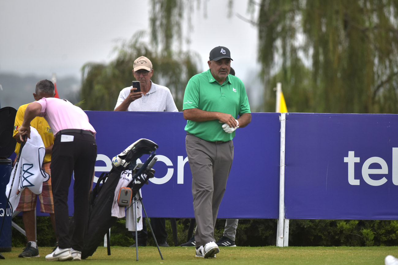 Angel Pato Cabrera en el Abierto del Centro de Villa Allende. (Nicolás Bravo / La Voz)