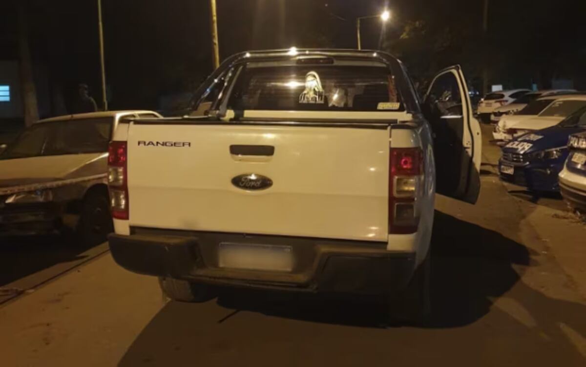 La camioneta fue secuestrada y decomisada por la Justicia de Córdoba.