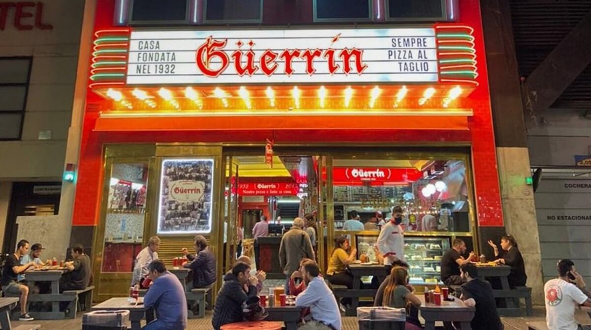 La pizzería porteña que batió un récord mundial en Google: Güerrín, el fenómeno de la avenida Corrientes