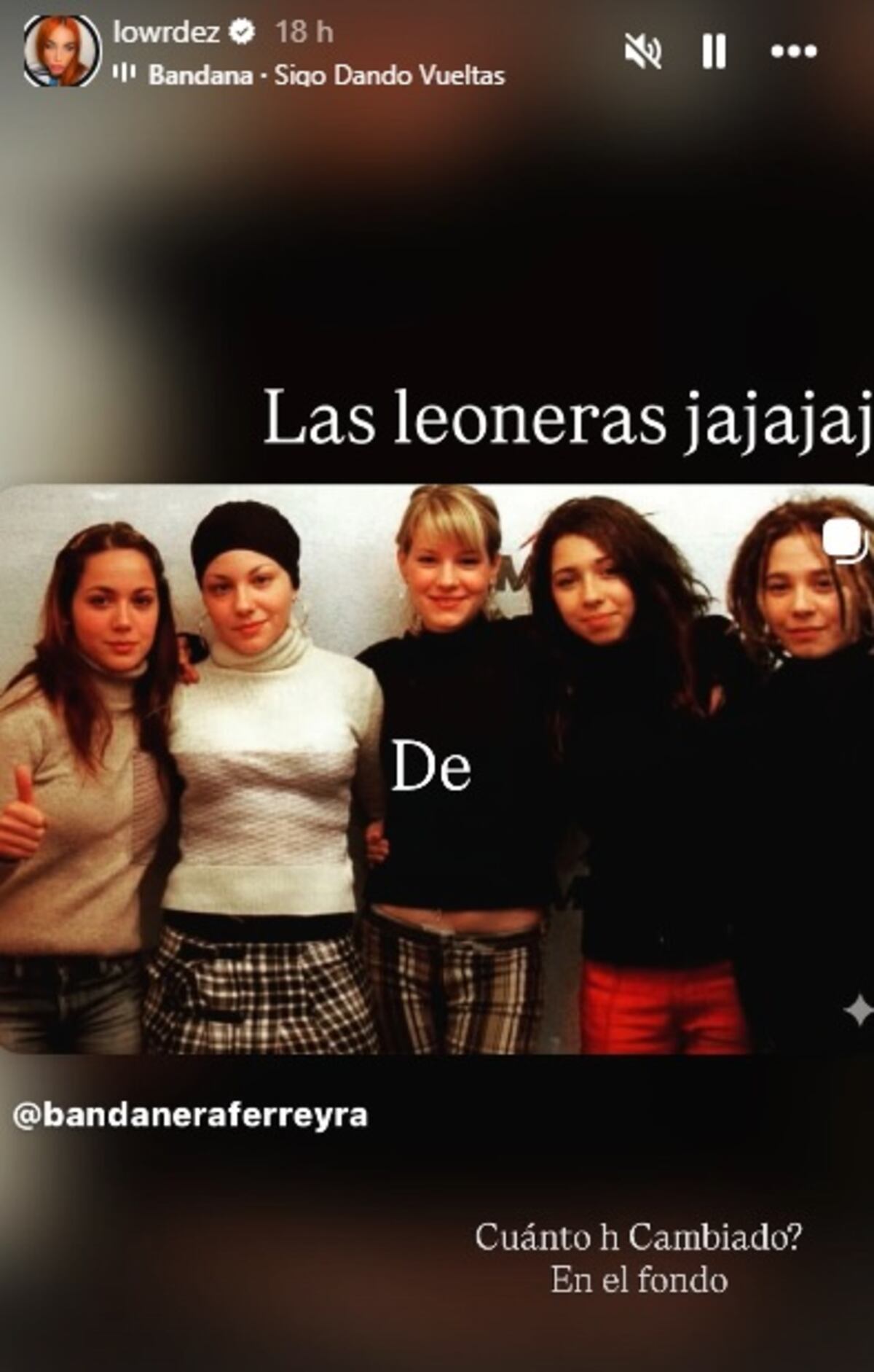 Lowrdez en Instagram (Captura de pantalla)