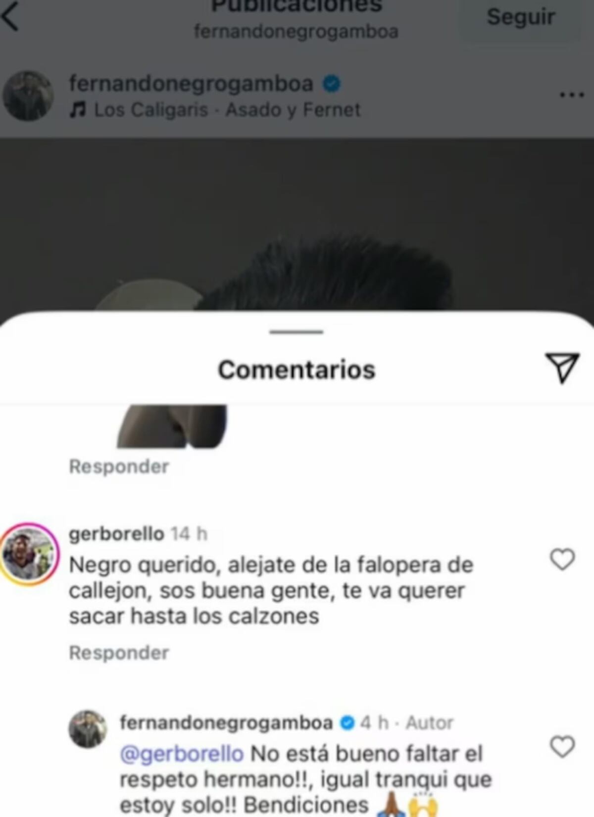 Fernando Gamboa y María Fernanda Callejón se separaron. (Captura)