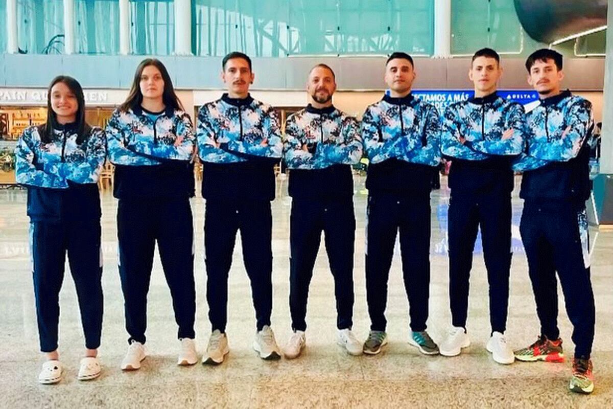 El equipo argentino de taekwondo se vuelve que compitió en Santo Domingo(@panamerican_taekwondo_union)