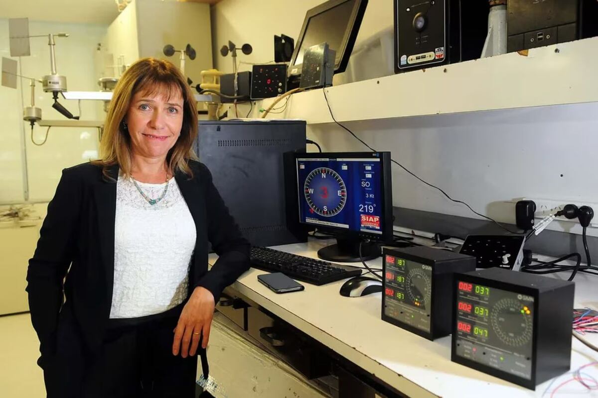 Desde el 2014, la científica está a cargo del Servicio Meteorológico Nacional de Argentina (SMN), y actualmente es la primera vicepresidente de la OMM. (Maximiliano Luna)