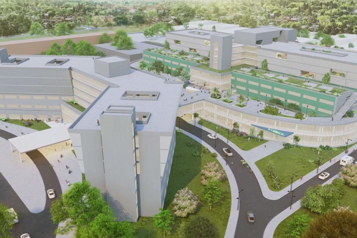 Sector proyectado para el futuro Cáncer Center, un espacio de atención oncológica integral e interdisciplinaria.