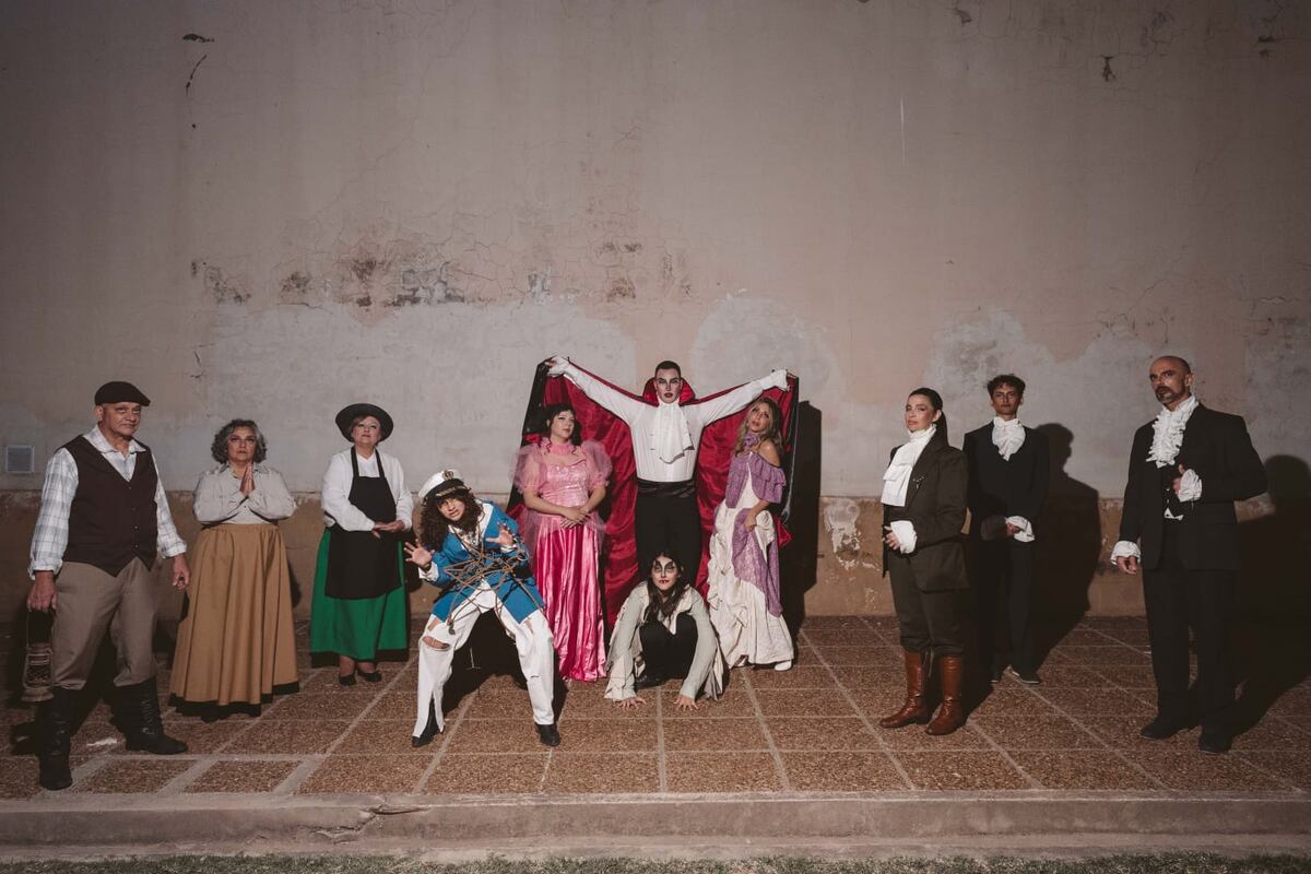 "Drácula", la obra que se presenta en el interior (Gentileza).