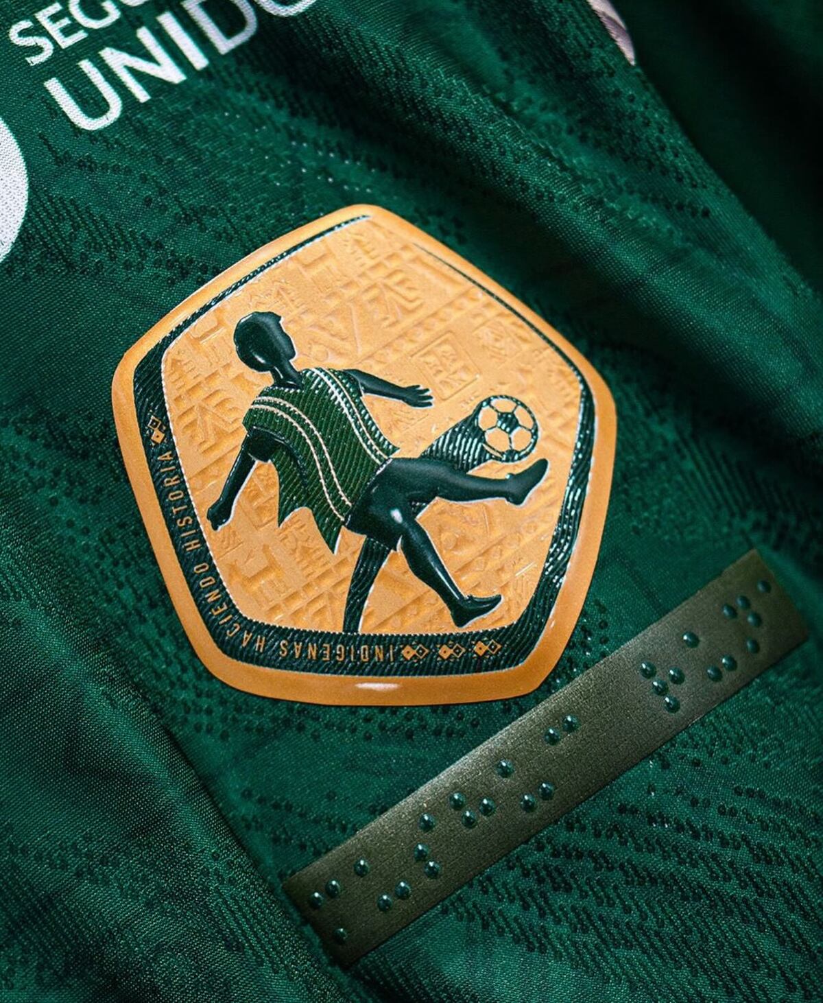 Braille en Primera: la historia detrás de una camiseta inédita. (Gentileza).