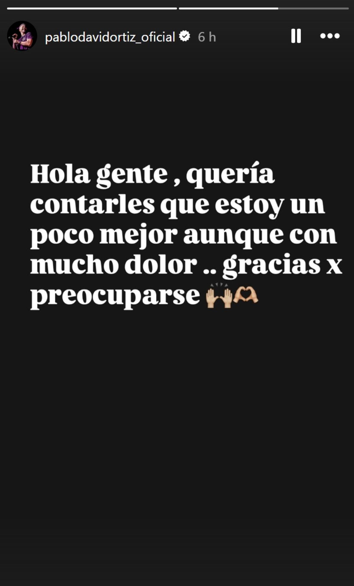 David Ortiz de Dale Q’ Va llevó tranquilidad a sus fans (Instagram)
