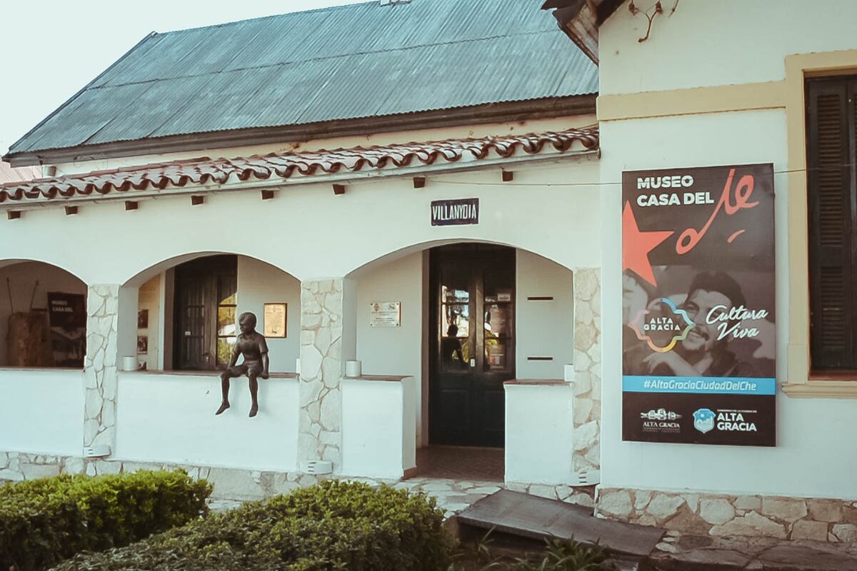 Museo del “Che” Guevara, uno de los más emblemáticos de Alta Gracia, un espacio donde se encuentran la historia y la cultura.