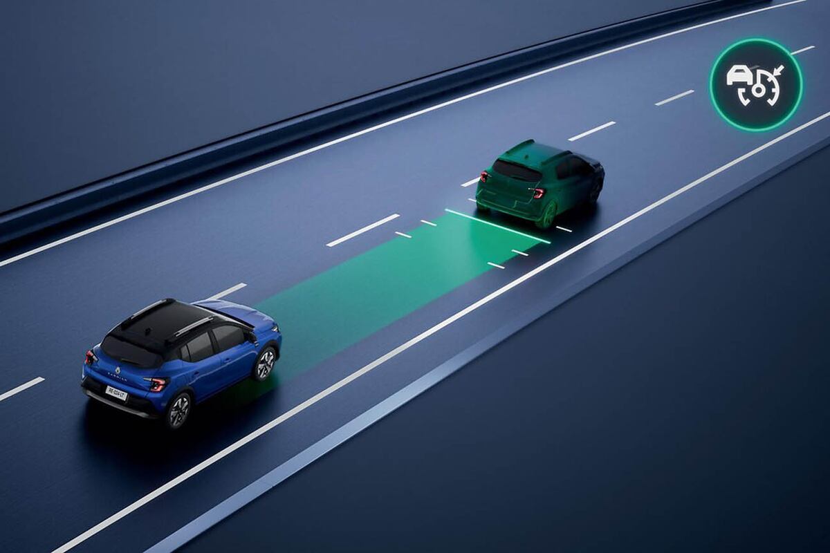 El Kardian incorpora ayudas a la conducción (ADAS) en algunas versiones, como frenado autónomo de emergencia o control de crucero adaptativo, que regula la velocidad de acuerdo al auto de adelante.
