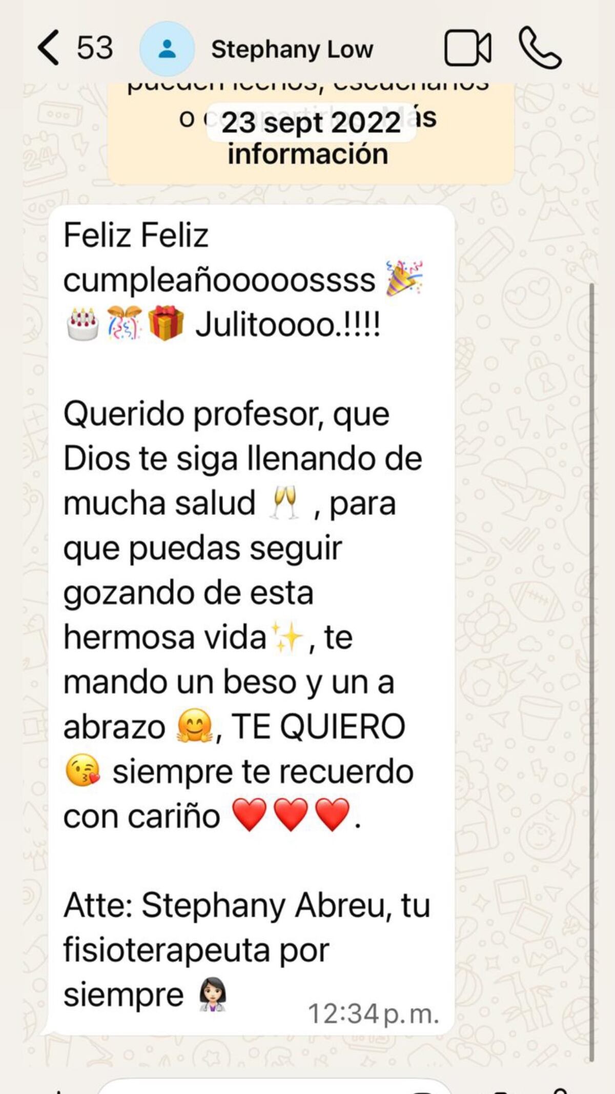Los chats con sus exempleadas que Julio Iglesias difundió vía Instagram