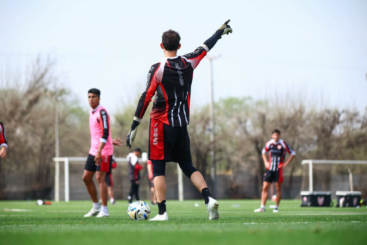Roffo, en la práctica de la Gloria. (Prensa IACC).