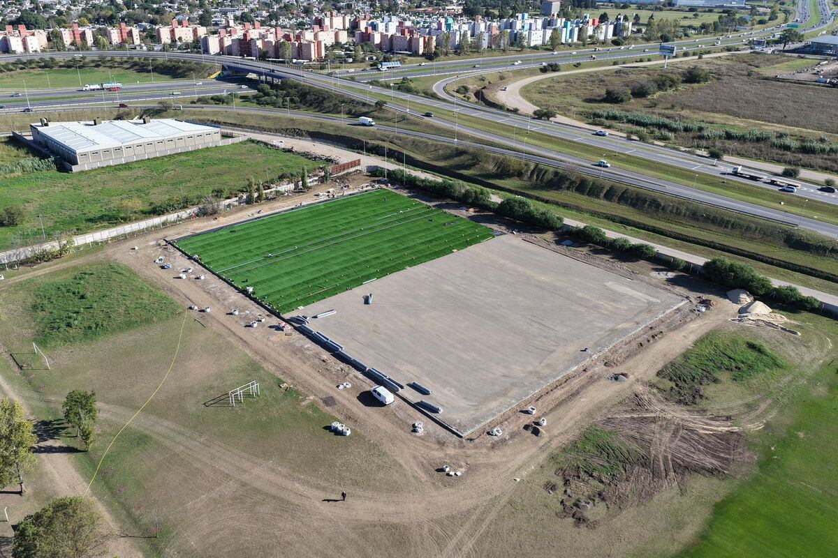 Las obras no se detienen en el predio de Instituto. (IACC).