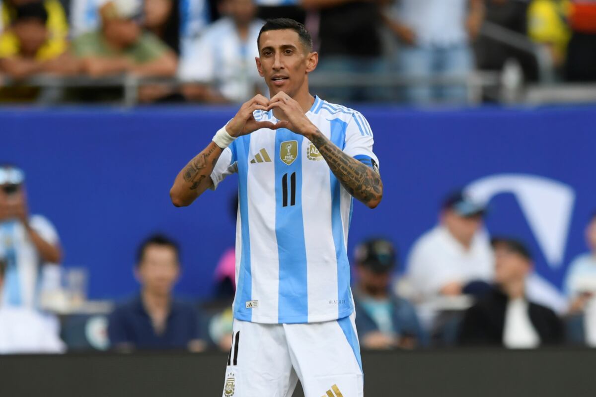 Ángel Di María se retira de la selección argentina (AP)