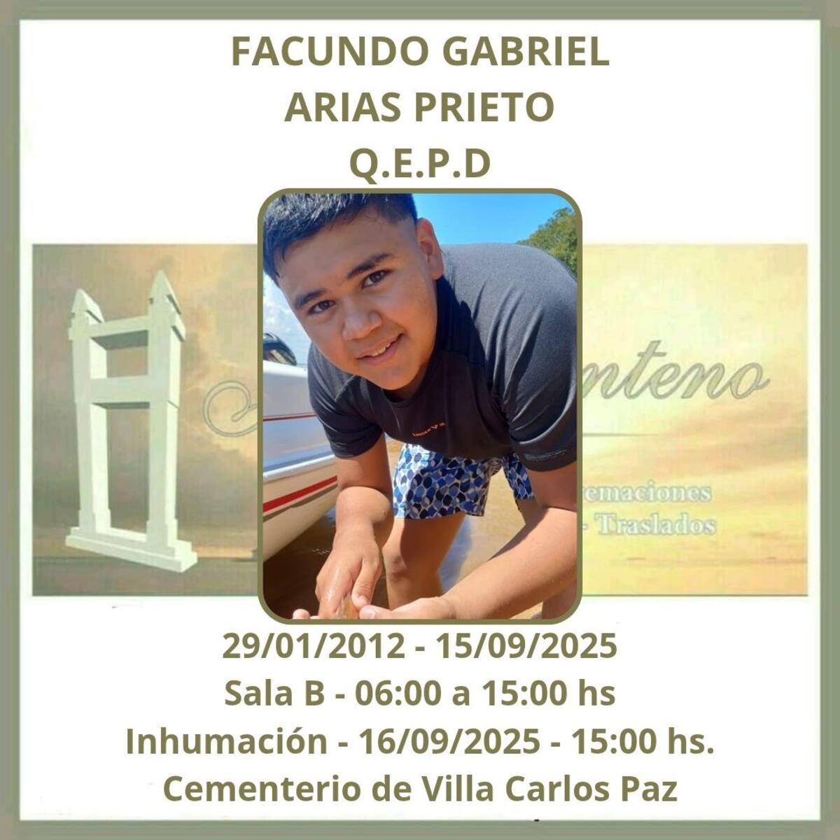 Muerte de Facundo.