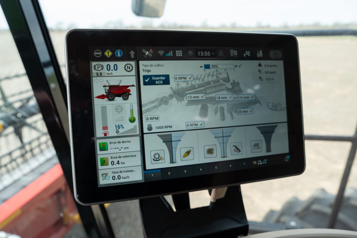 PRODUCCCIÓN NACIONAL. Case IH comenzará a fabricar en Córdoba su familia de cosechadoras Serie 260. (Gentileza Case IH)