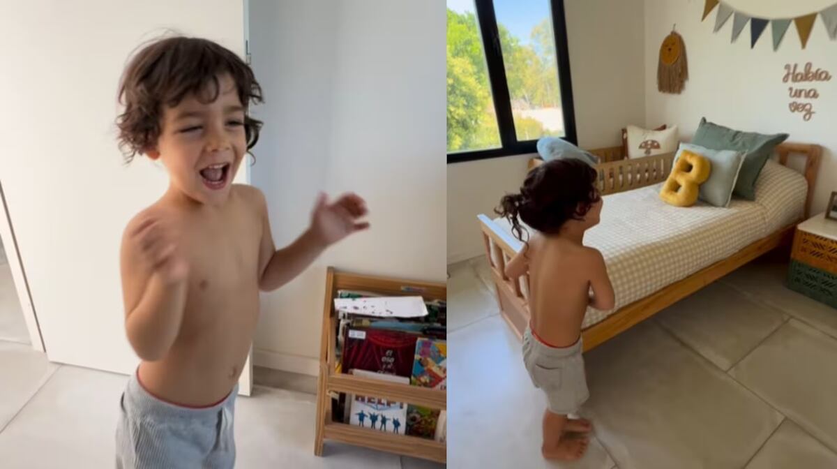 Belisario se sorprendió al ver el resultado de su nueva habitación.