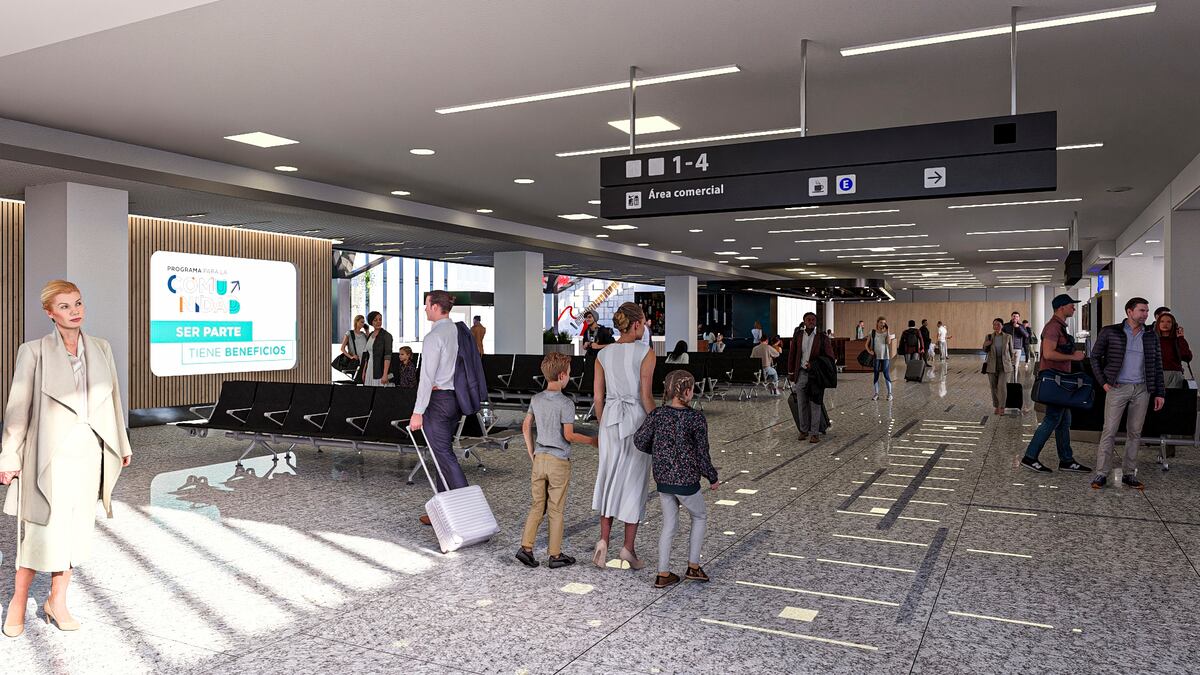 Así se verá el Aeropuerto Córdoba con la nueva ampliación proyectada. (Aeropuertos Argentina)