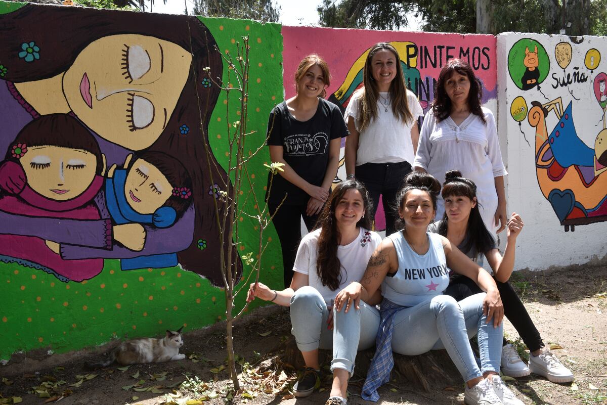 Granja de recuperación de madres adictas con sus hijos, en barrio Mirizzi. ( Ramiro Pereyra /La Voz)