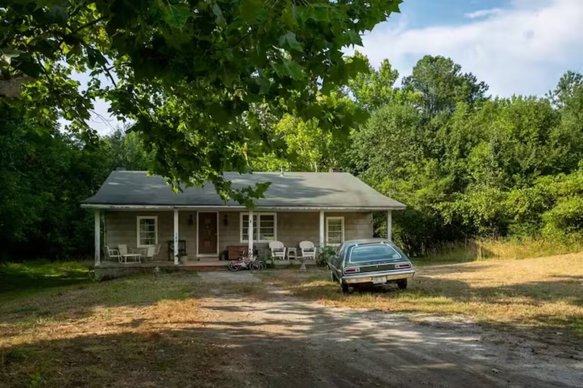 La Casa de los Byers de Stranger Things en la vida real (Web/La Nación)