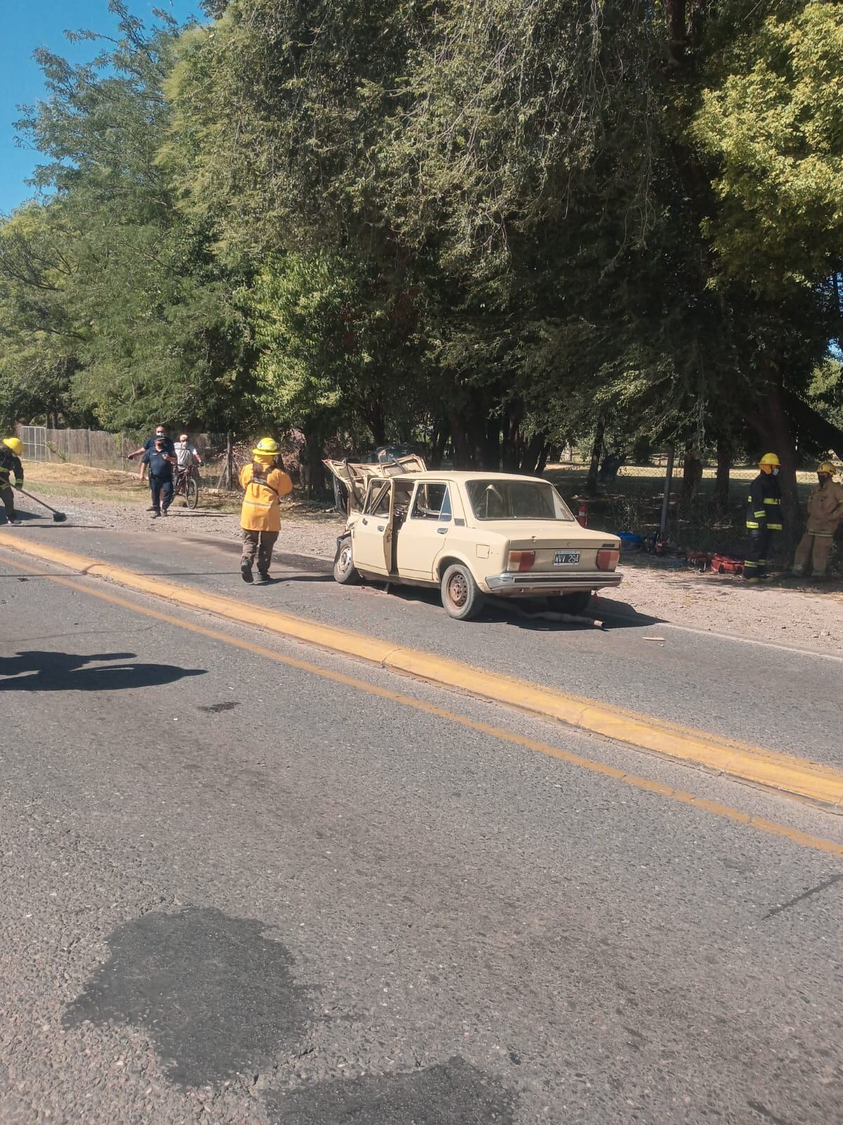 Siniestro vial entre Villa Allende y Mendiolaza. No hubo víctimas fatales. (La Voz)