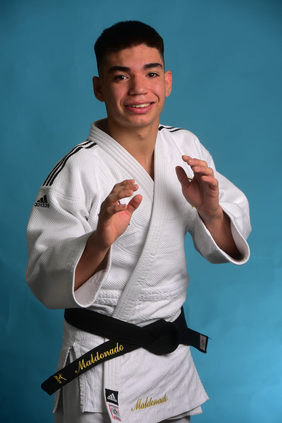 Esteban Maldonado, premio Estímulo 2025 en judo. (Nicolás Bravo / La Voz)