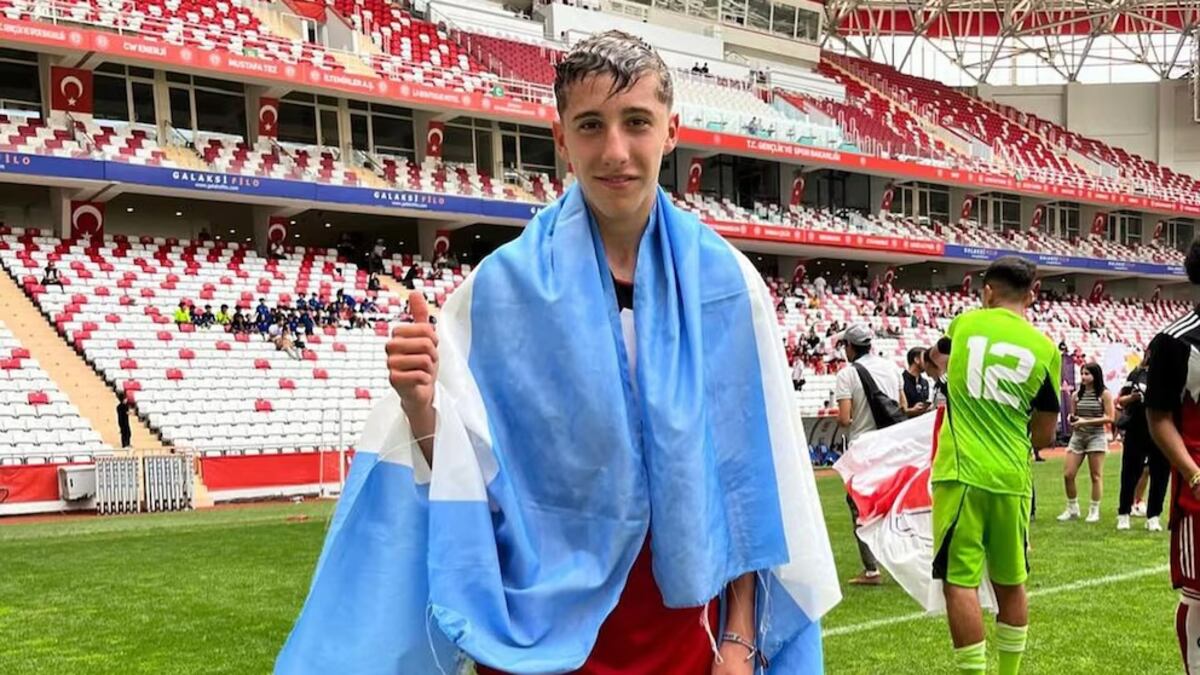 River denunció a Martín Guastadisegno por la salida del juvenil Luca Scarlato. (Gentileza)
