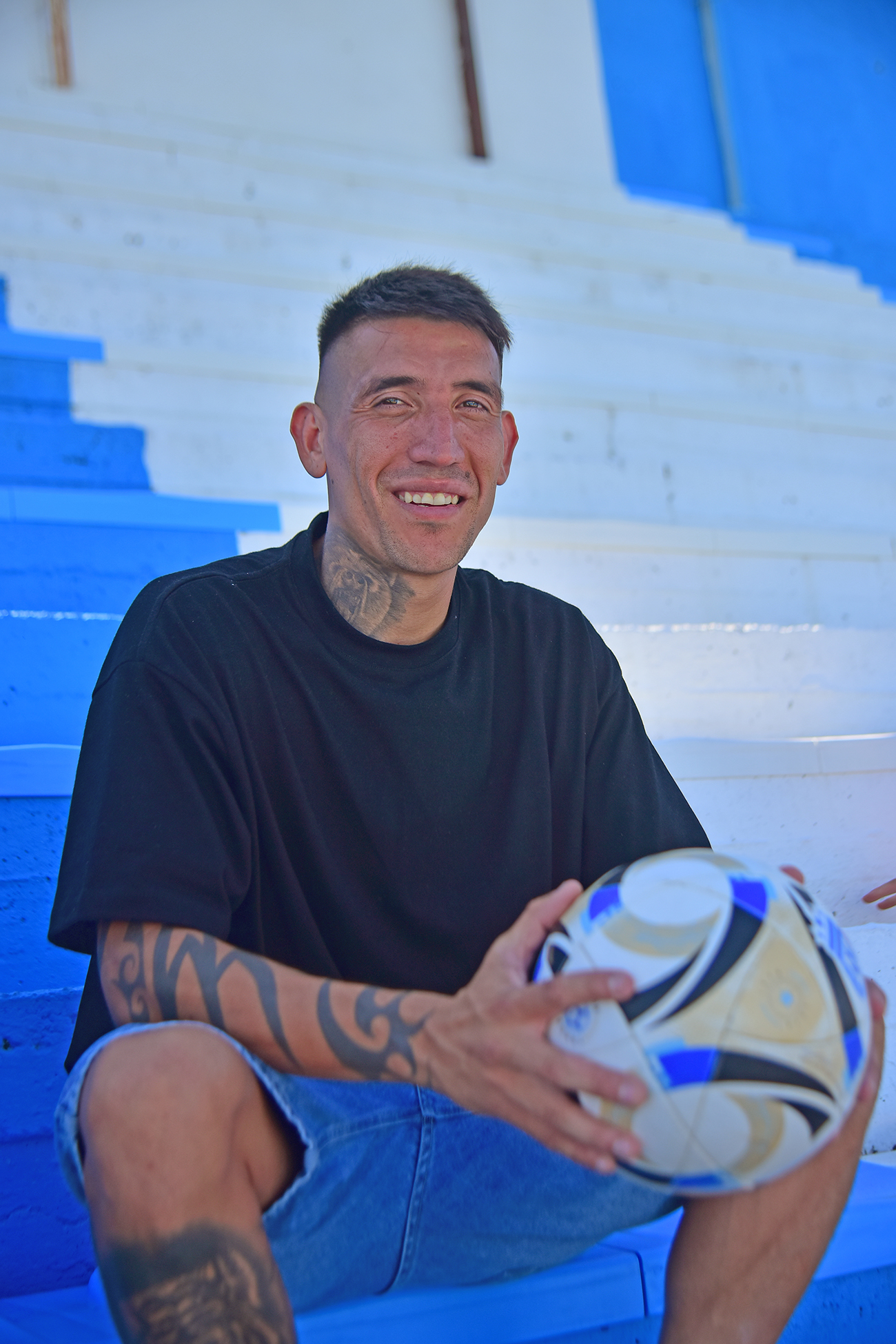 Ricardo Centurión, nuevo jugador de Racing de Nueva Italia.
Foto: Pedro Castillo / La Voz 