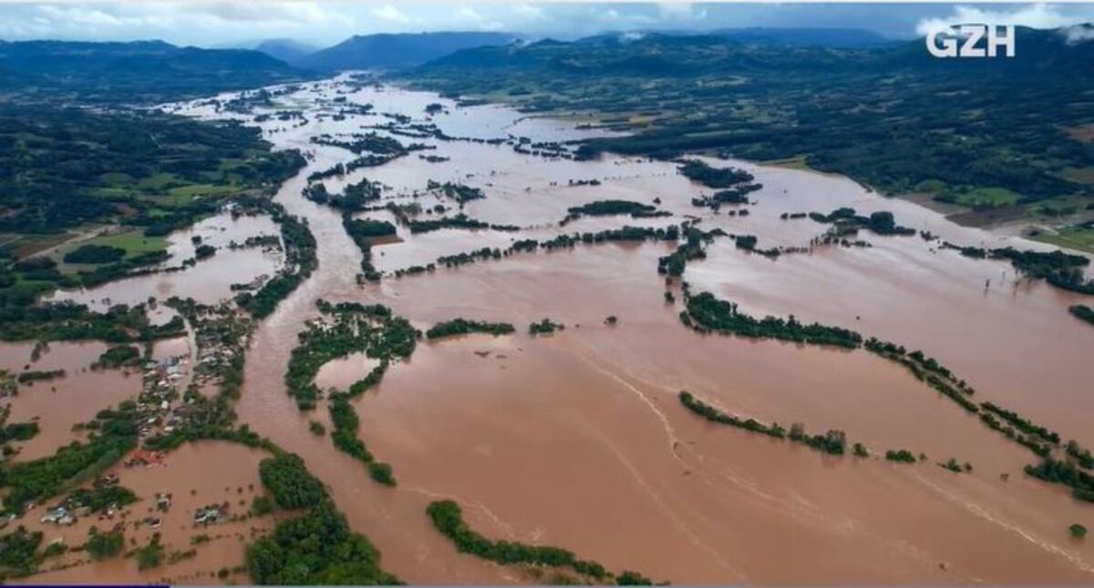 Inundaciones en Porto Alegre. (Zero Hora)