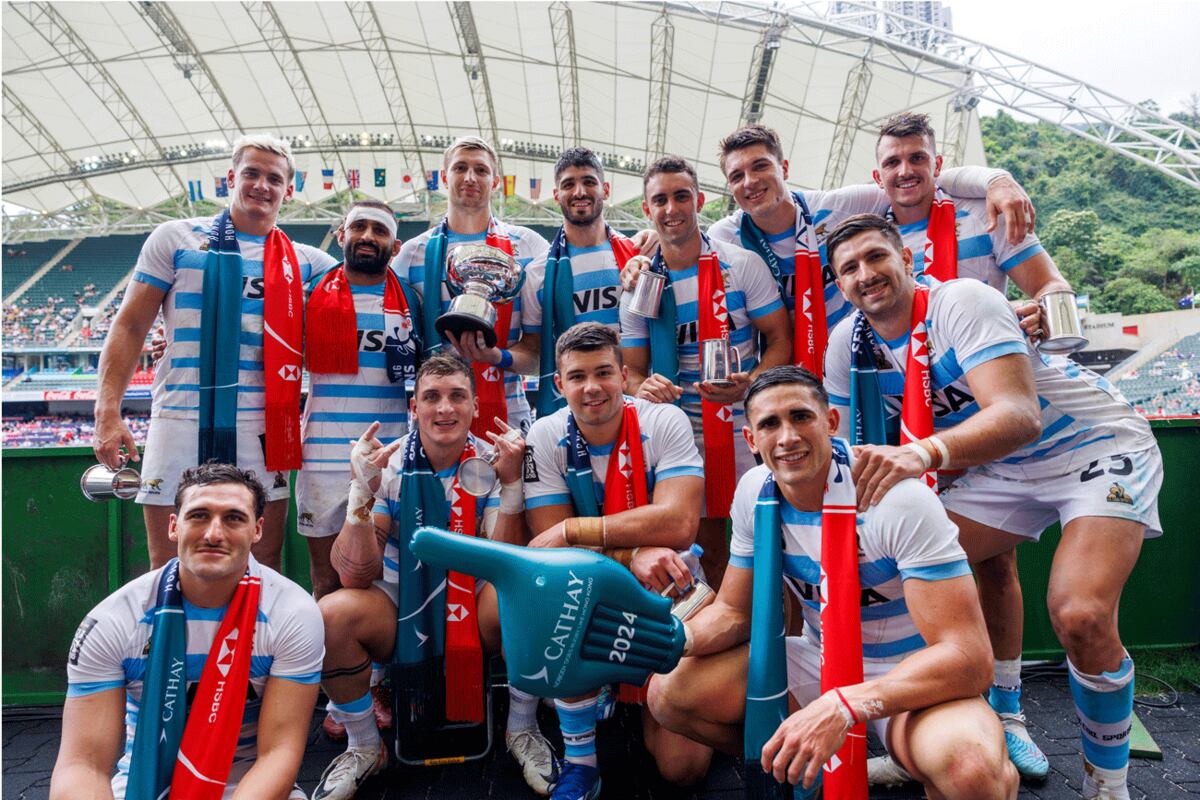 Los Pumas alcanzaron su mejor versión en el último partido en Hong Kong. (Prensa UAR)