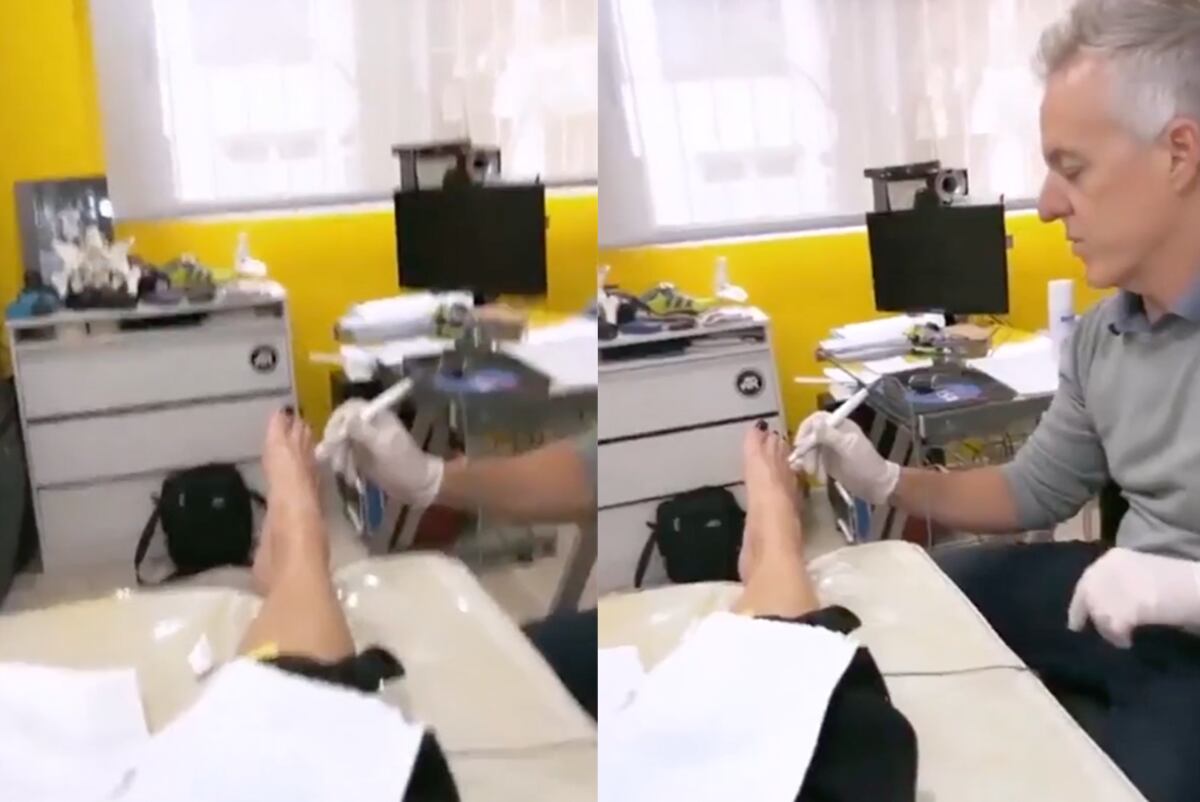 Yanina Latorre mostró el tratamiento para el Neuroma de Morton.