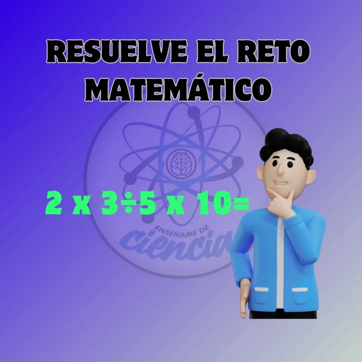 El reto visual.