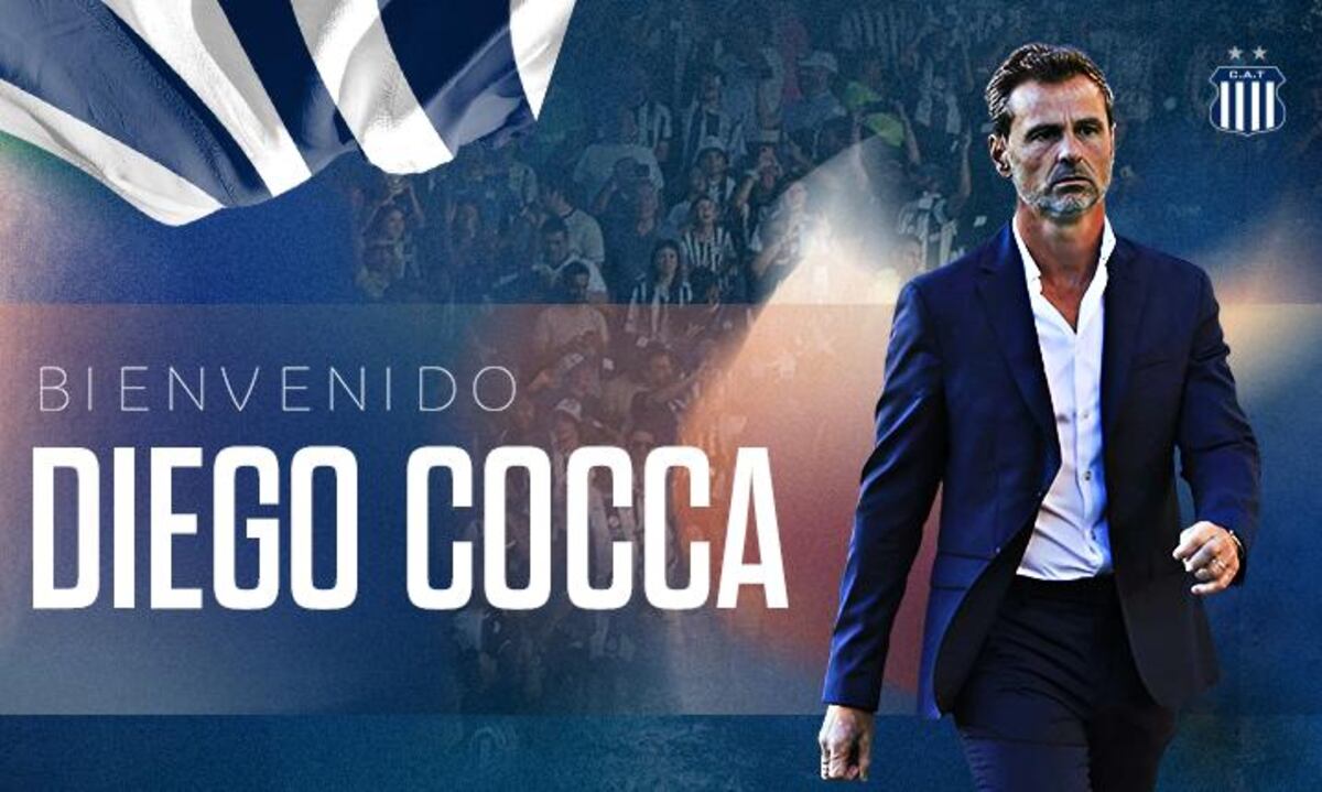 Diego Cocca es el nuevo DT de Talleres.