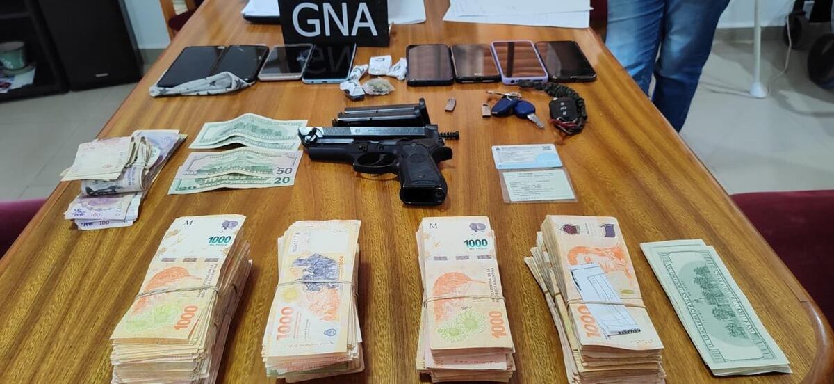 Lo secuestrado en los allanamientos (Fiscalía)