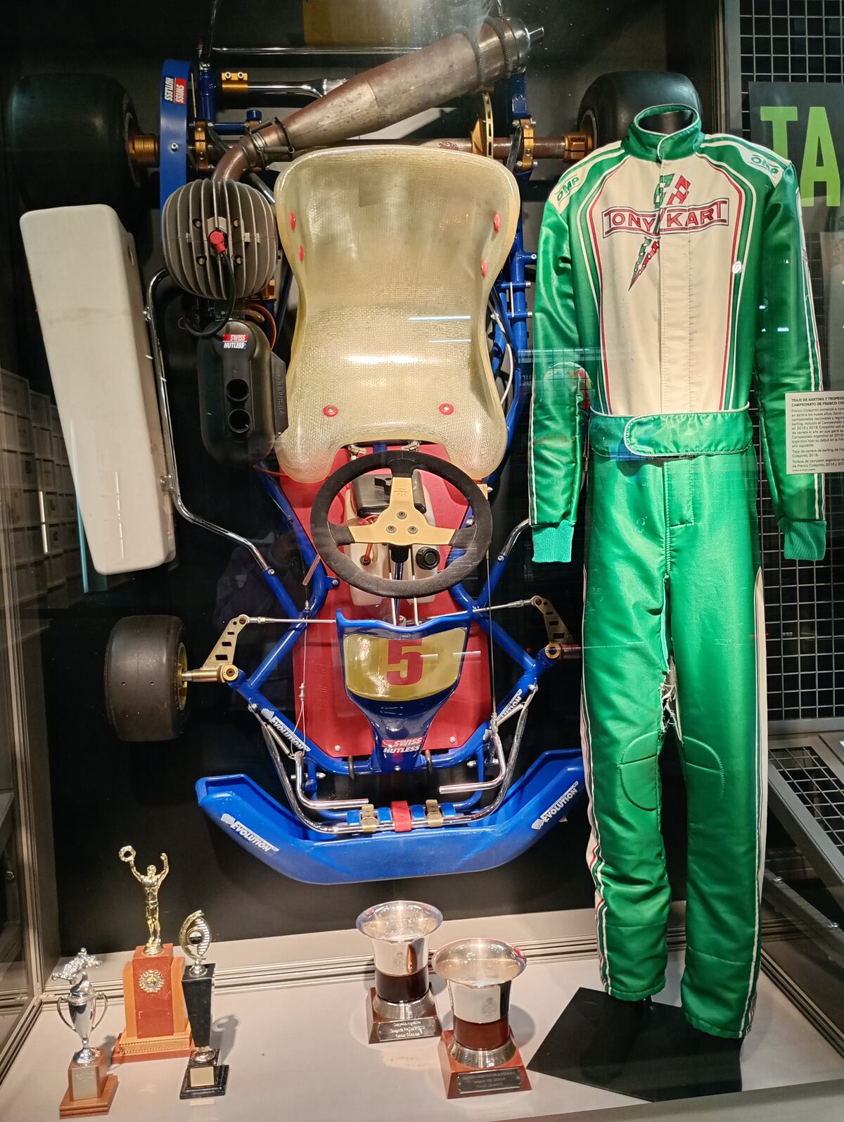 Buzo, karting y trofeos de Franco Colapinto en Fórmula 1 La exhibición, la muestra que llegó por primera vez a Sudamérica y cautivó a los argentinos. (La Voz)