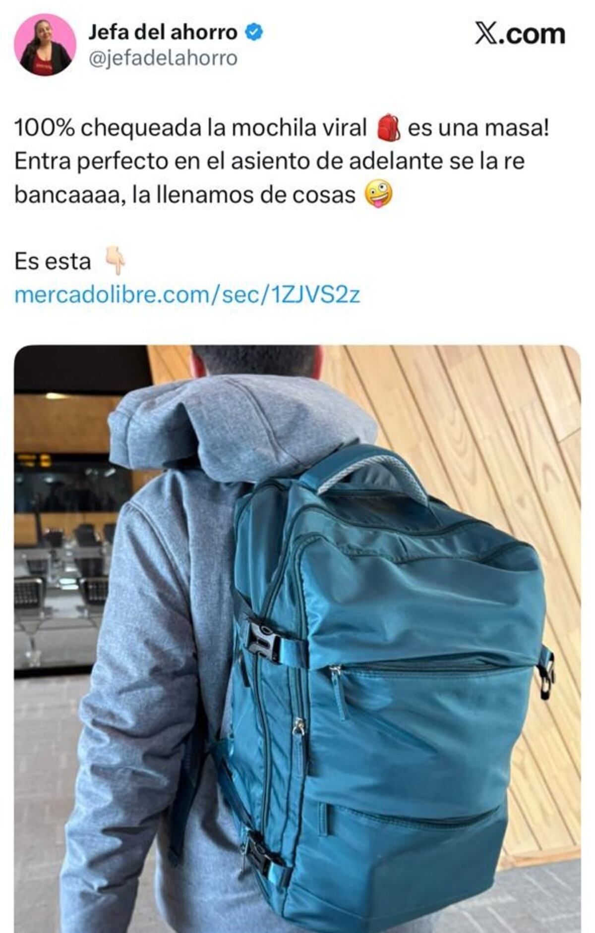 Mochila Viral