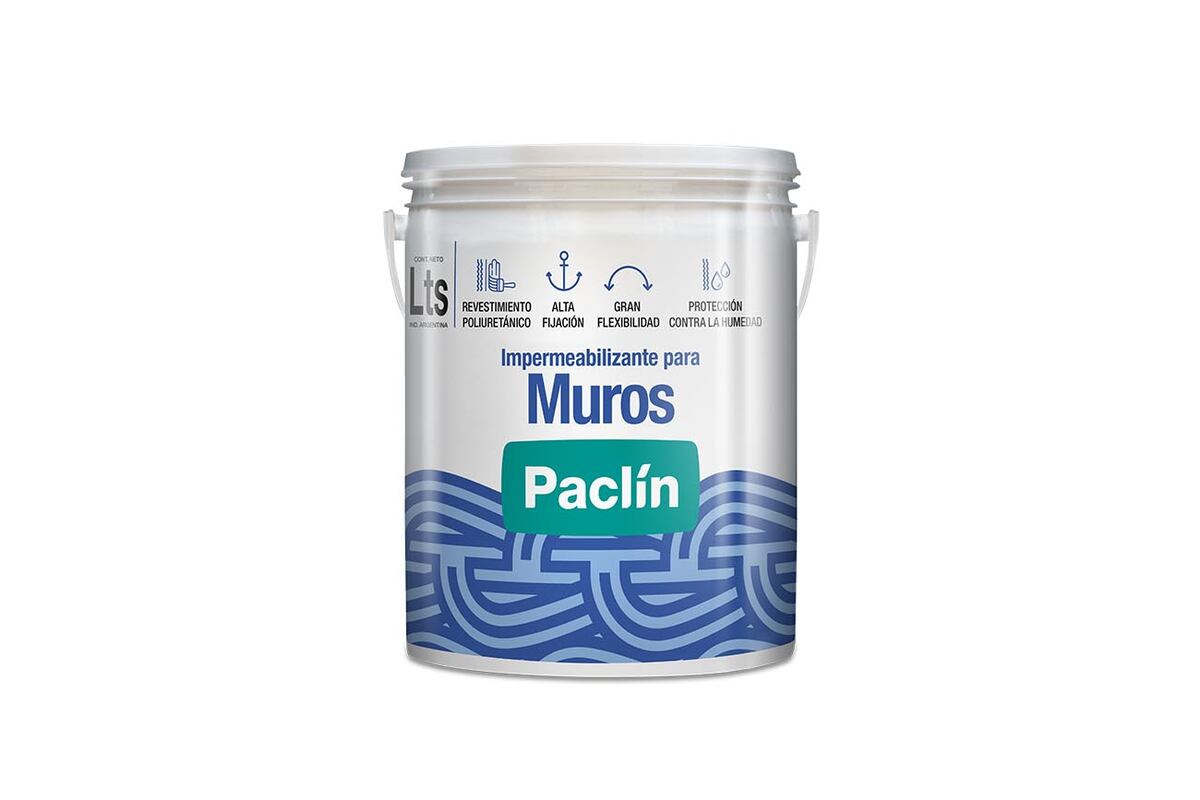 Impermeabilizante para muros Paclín