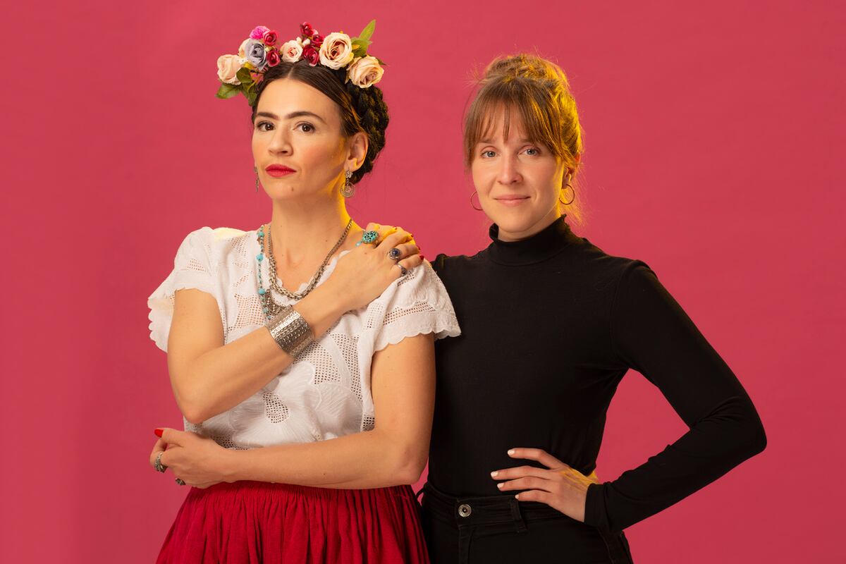 Obra "Frida ¡Viva la vida!", protagonizada por Laura Azcurra.