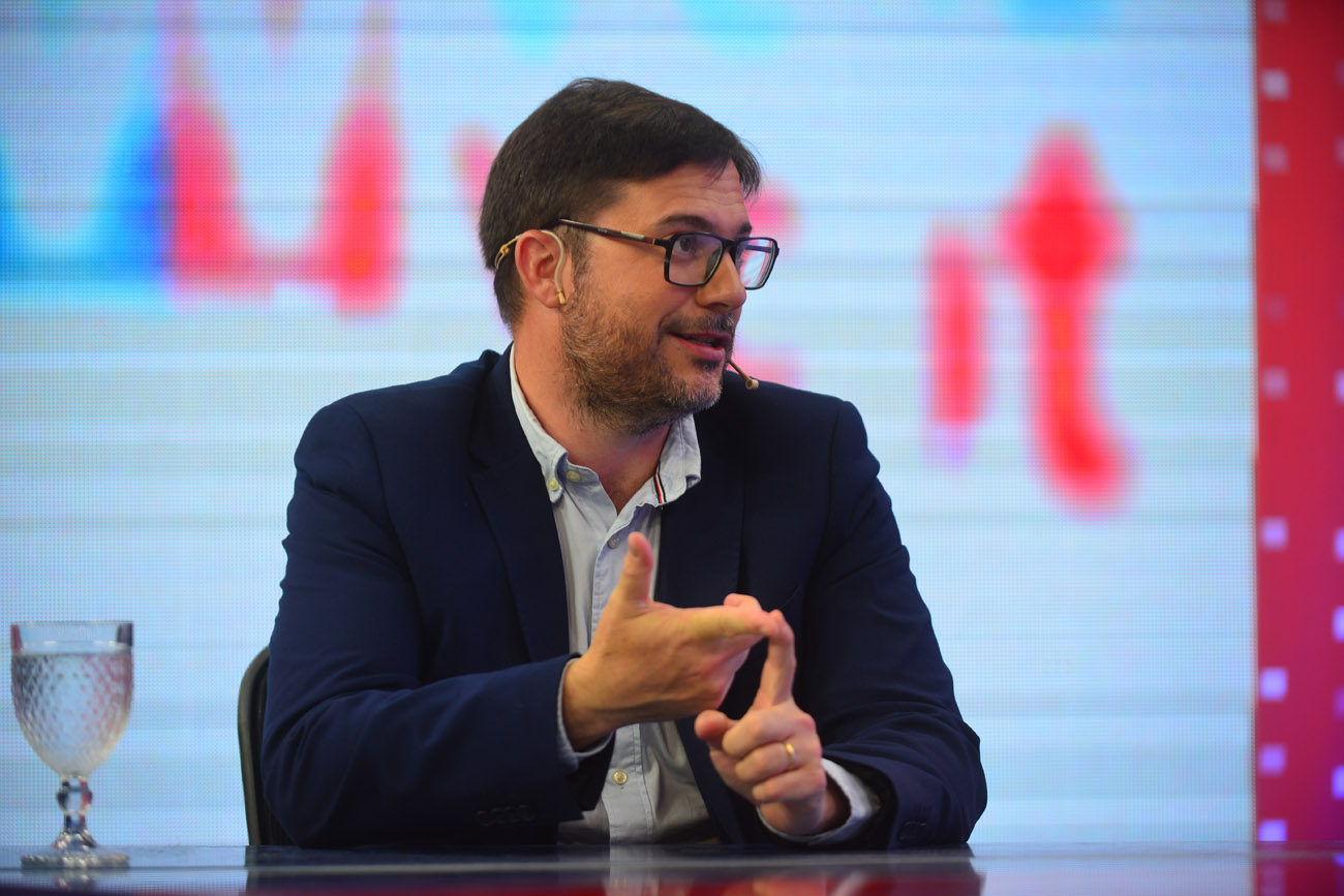 Oscar Agost Carreño en el programa Voz y Voto.  (Nicolás Bravo / La Voz)