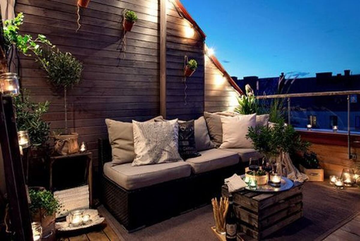 Las velas son infaltables para generar un ambiente romántico.(Foto: Pinterest/ Ferrocons)