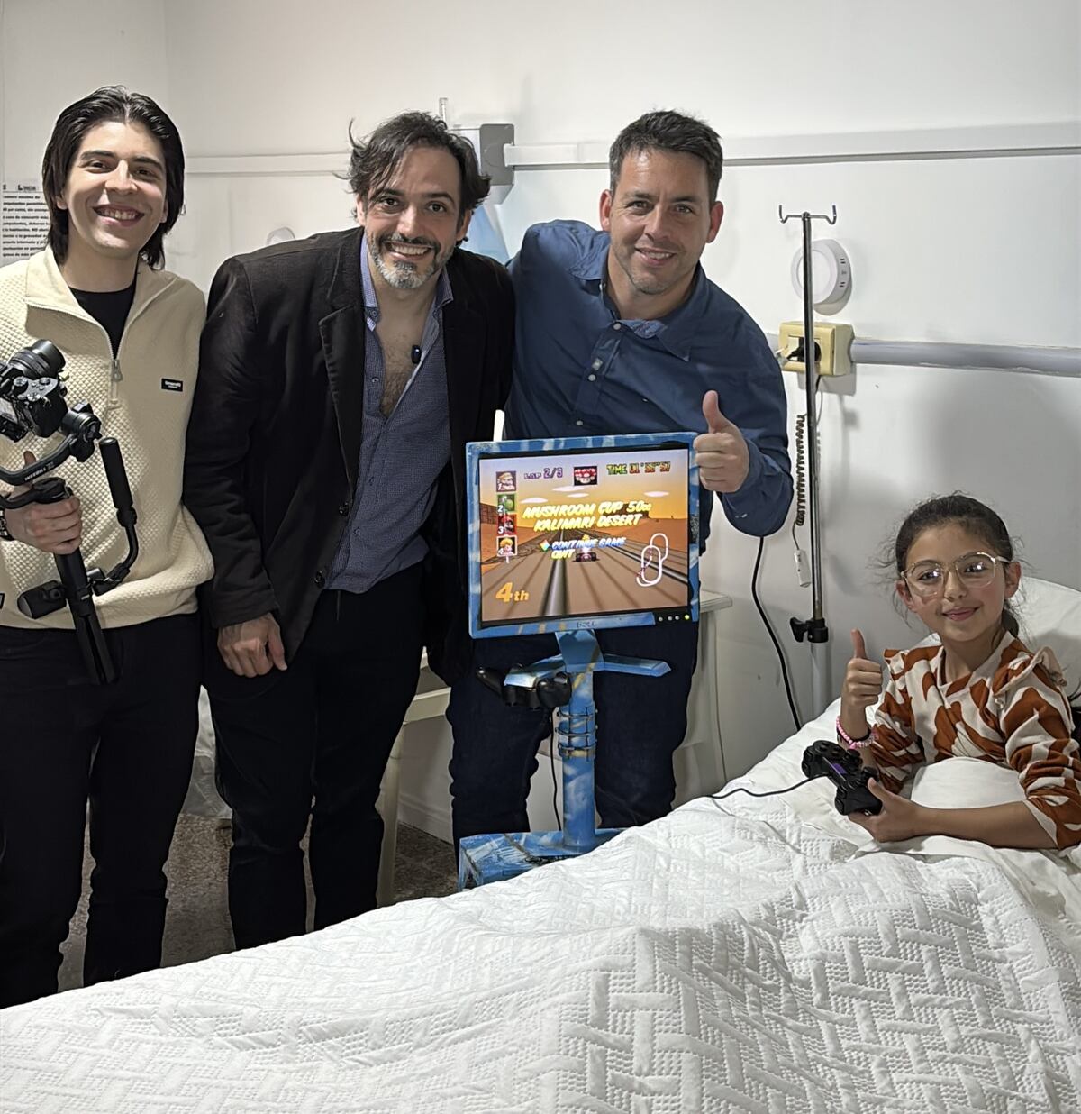 "La Guarida” dona consolas de videojuegos a hospitales públicos pediátricos. (Municipio de Laguna Larga)